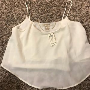 White tank top